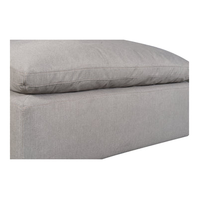 Terra Condo Ottoman Light Grey by Moe's Home