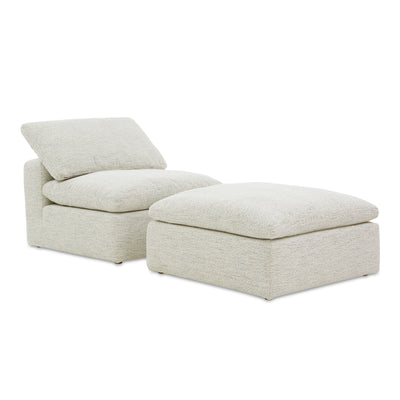Terra Condo Ottoman Coastside Sand by Moe's Home