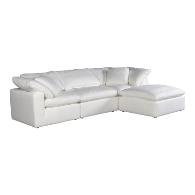 Terra Condo Lounge Modular Sectional Cream White by Moe's Home