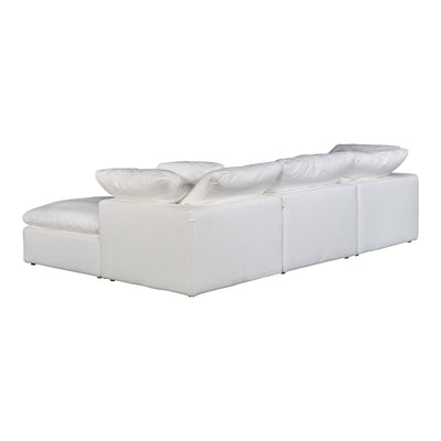Terra Condo Lounge Modular Sectional Cream White by Moe's Home