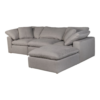 Terra Condo Lounge Modular Sectional Light Grey