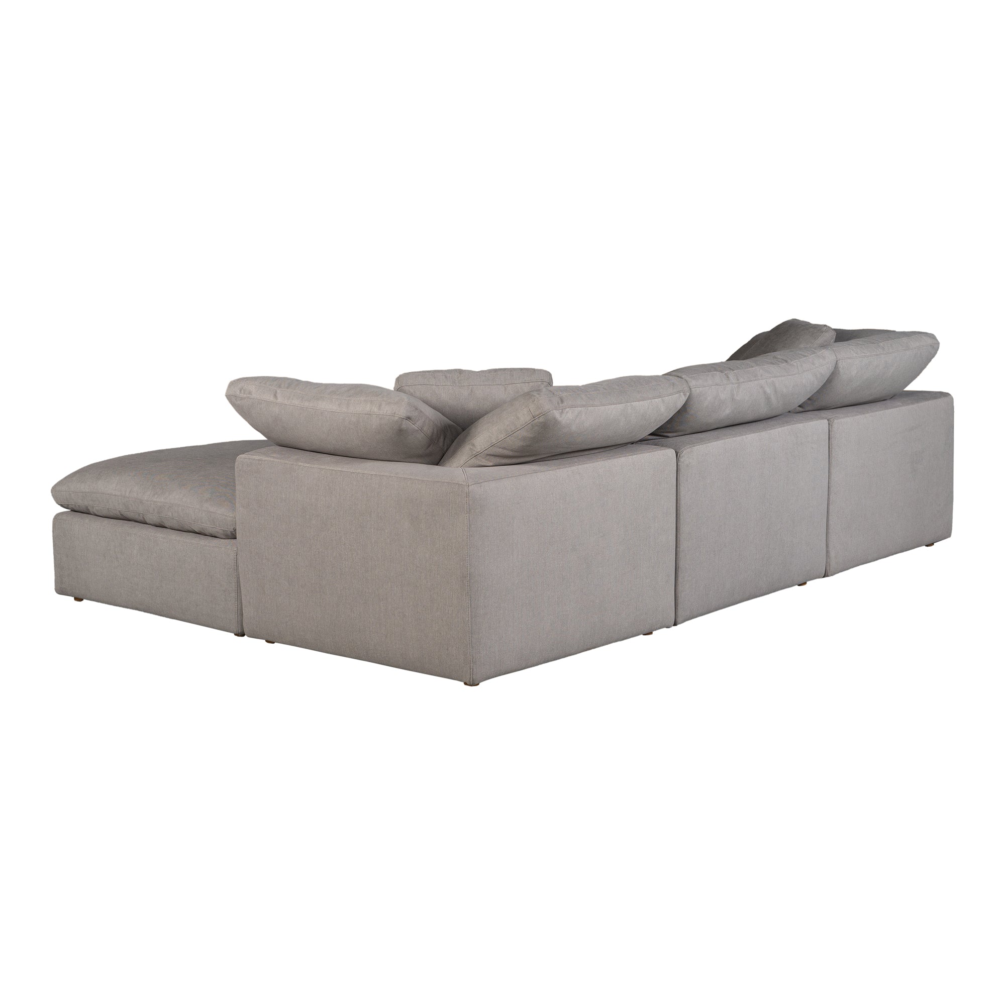 Terra Condo Lounge Modular Sectional Light Grey