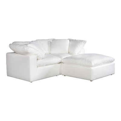 Terra Condo Nook Modular Sectional Cream White by Moe's Home