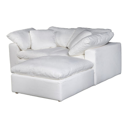 Terra Condo Nook Modular Sectional Cream White