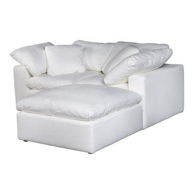Terra Condo Nook Modular Sectional Cream White by Moe's Home