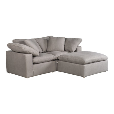 Terra Condo Nook Modular Sectional Light Grey by Moe's Home