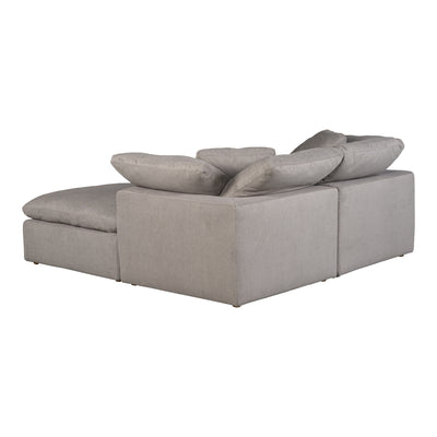 Terra Condo Nook Modular Sectional Light Grey by Moe's Home