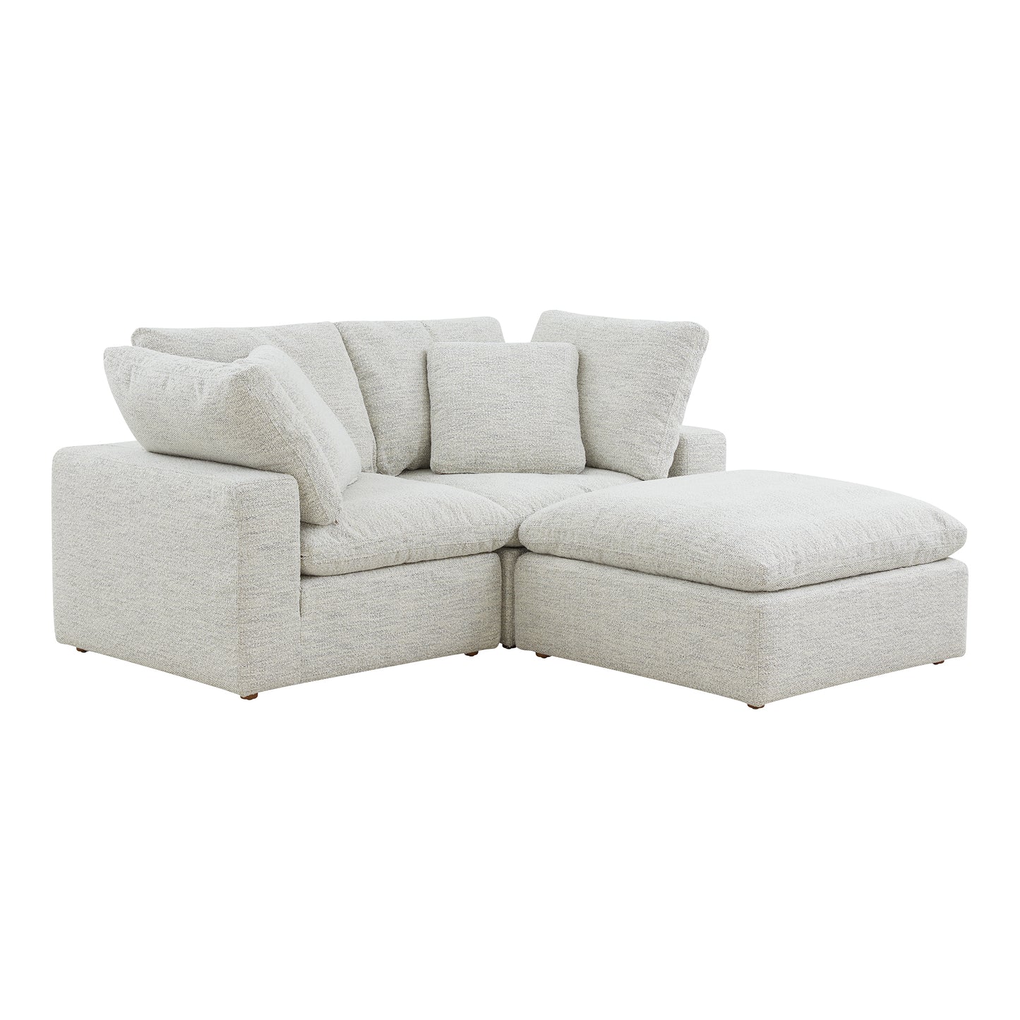 Terra Condo Nook Modular Sectional Coastside Sand by Moe's Home