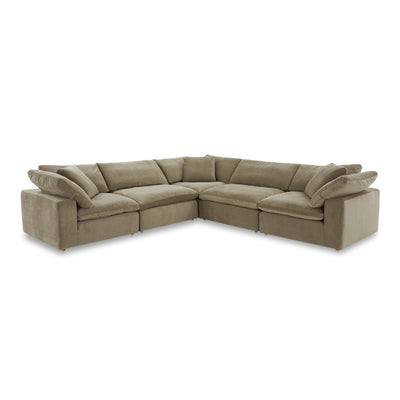 Terra Classic L-Shaped Modular Sectional Desert Sage by Moe's Home