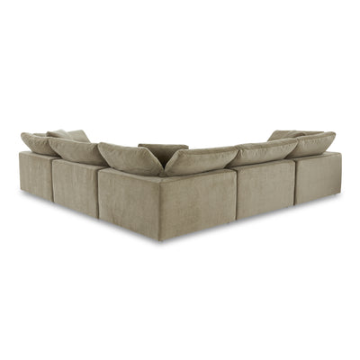 Terra Classic L-Shaped Modular Sectional Desert Sage by Moe's Home