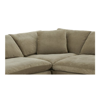 Terra Classic L-Shaped Modular Sectional Desert Sage by Moe's Home