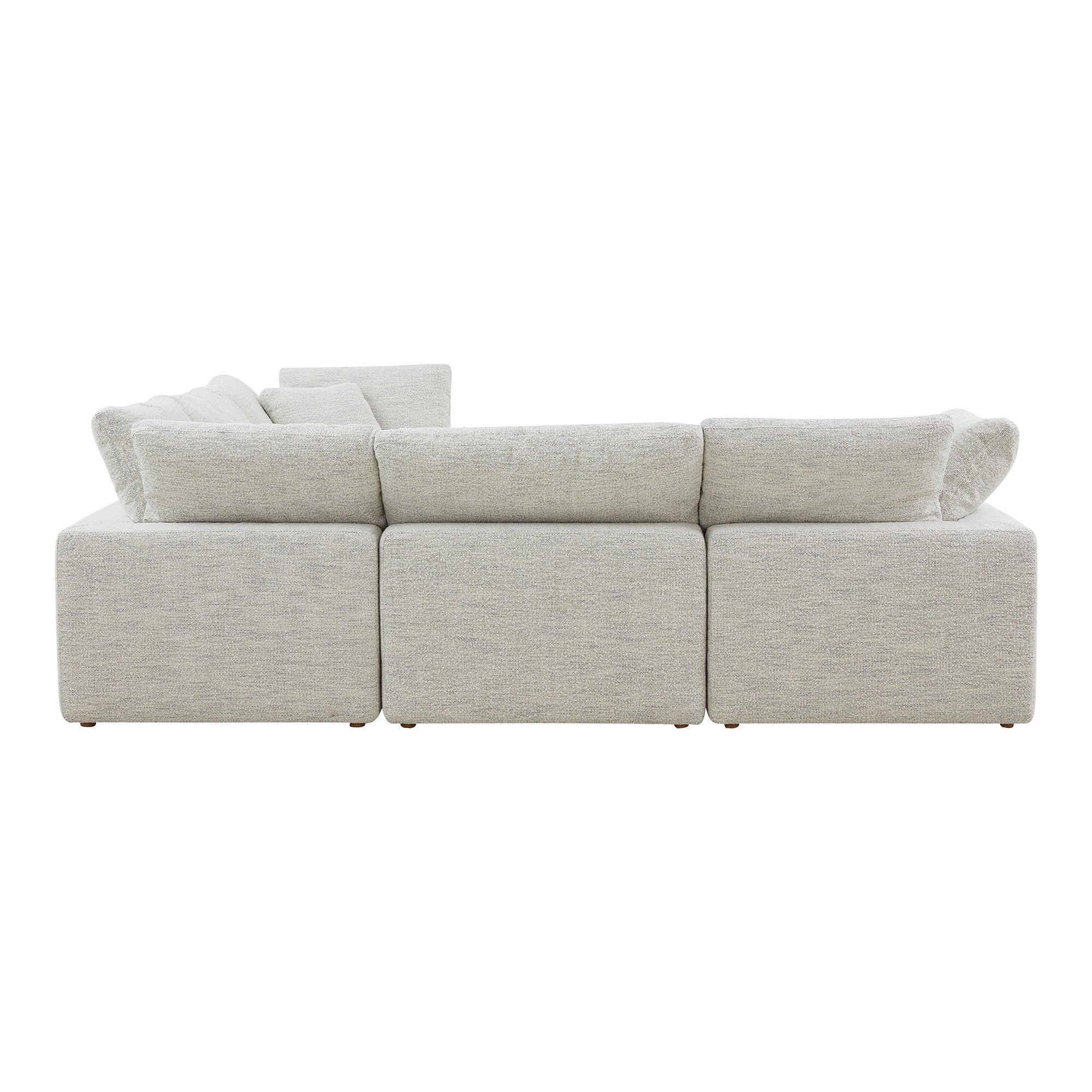 Terra Condo Classic L-Shaped Modular Sectional Coastside Sand