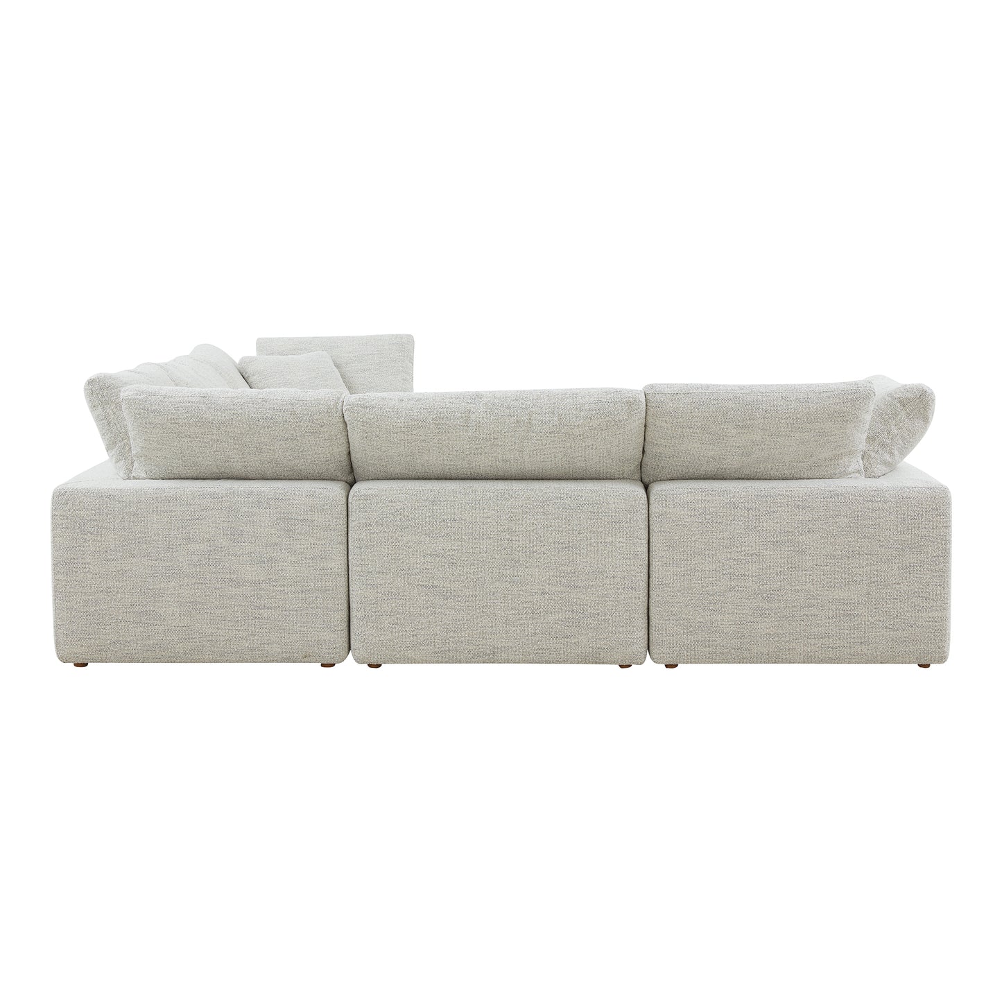 Terra Condo Classic L-Shaped Modular Sectional Coastside Sand by Moe's Home