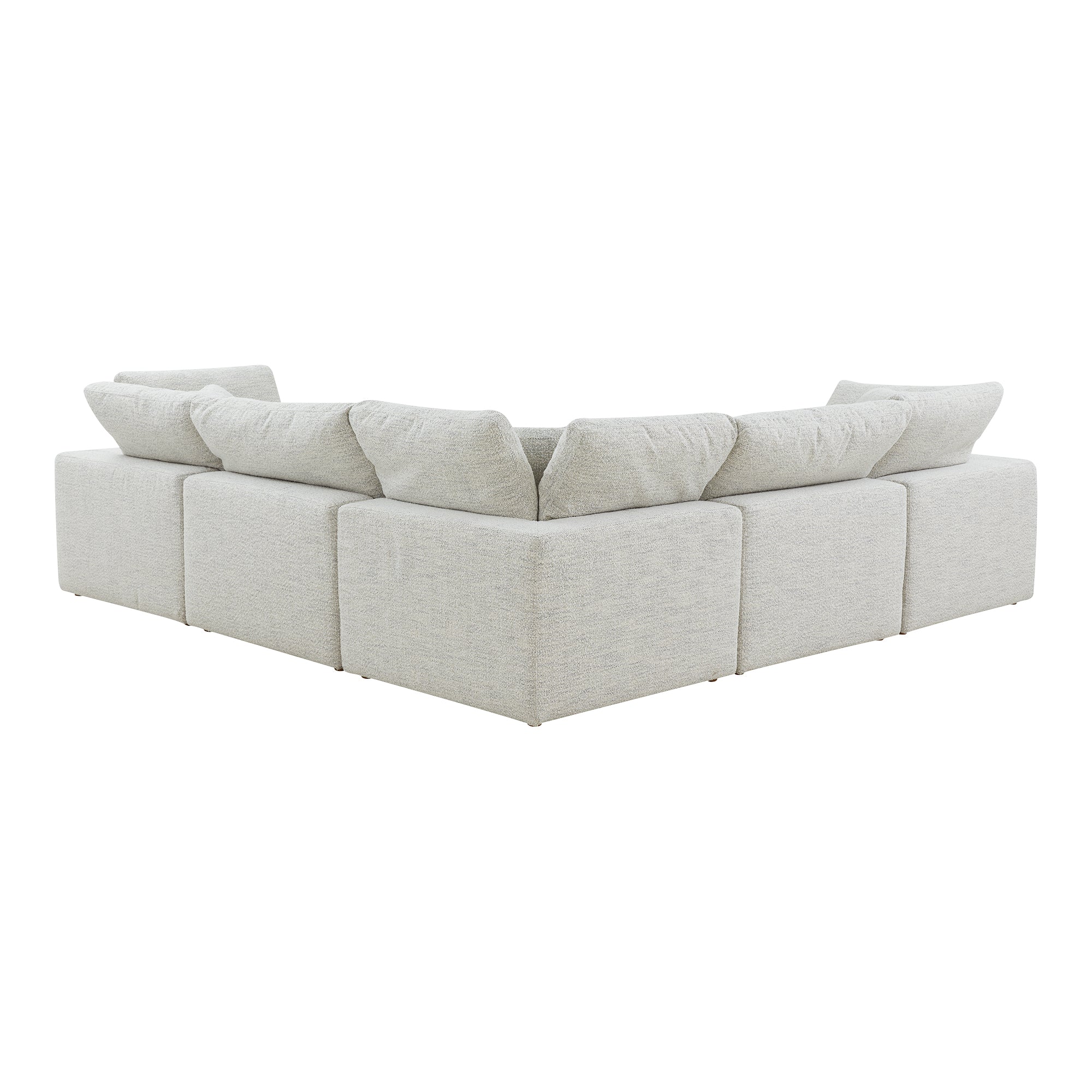 Terra Condo Classic L-Shaped Modular Sectional Coastside Sand