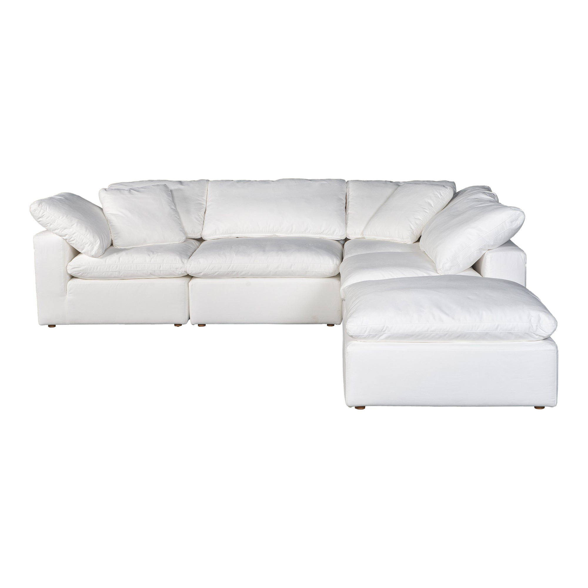 Terra Condo Dream Modular Sectional Cream White | White