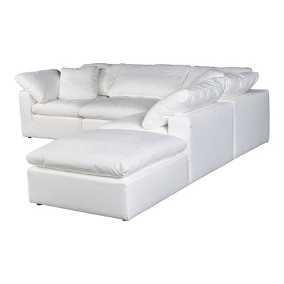 Terra Condo Dream Modular Sectional Cream White by Moe's Home