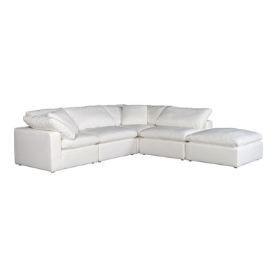 Terra Condo Dream Modular Sectional Cream White by Moe's Home