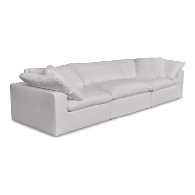 Clay Modular Sofa Cream Cream White by Moe's Home