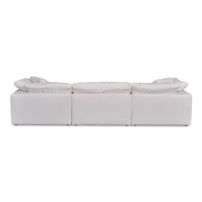 Clay Modular Sofa Cream Cream White