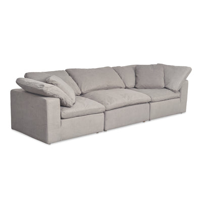 Clay Modular Sofa Light Grey by Moe's Home