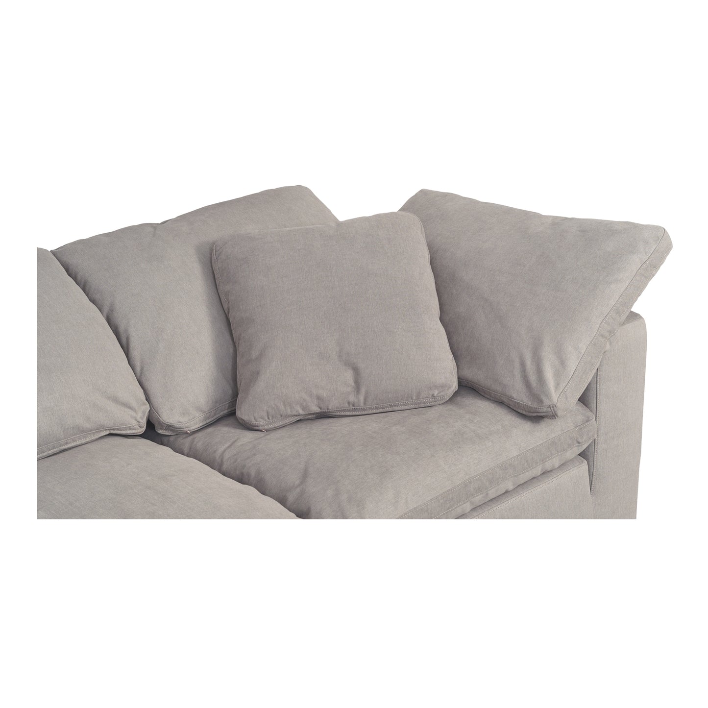 Clay Modular Sofa Light Grey by Moe's Home
