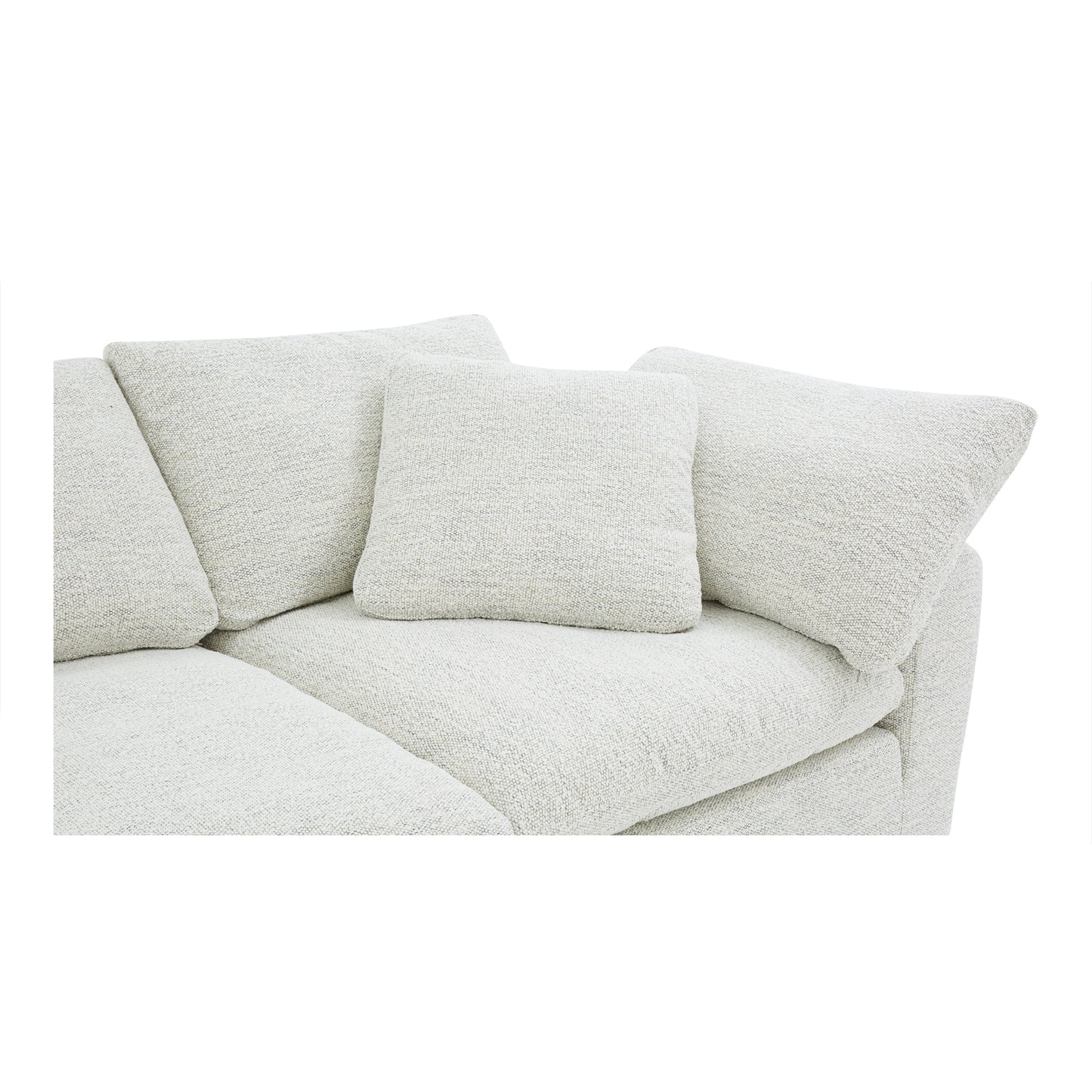 Clay Modular Sofa Coastside Sand by Moe's Home