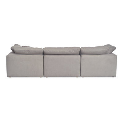 Terra Modular Sofa Light Grey by Moe's Home