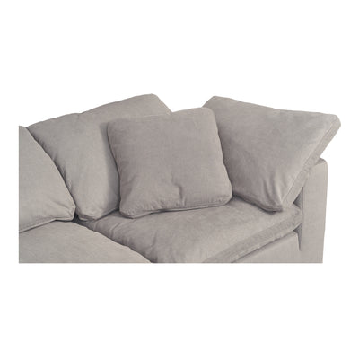Terra Modular Sofa Light Grey by Moe's Home