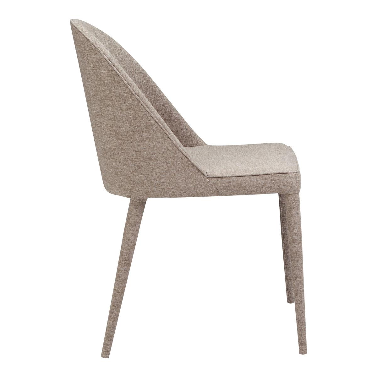 Burton Dining Chair Light Grey - Set Of Two by Moe's Home