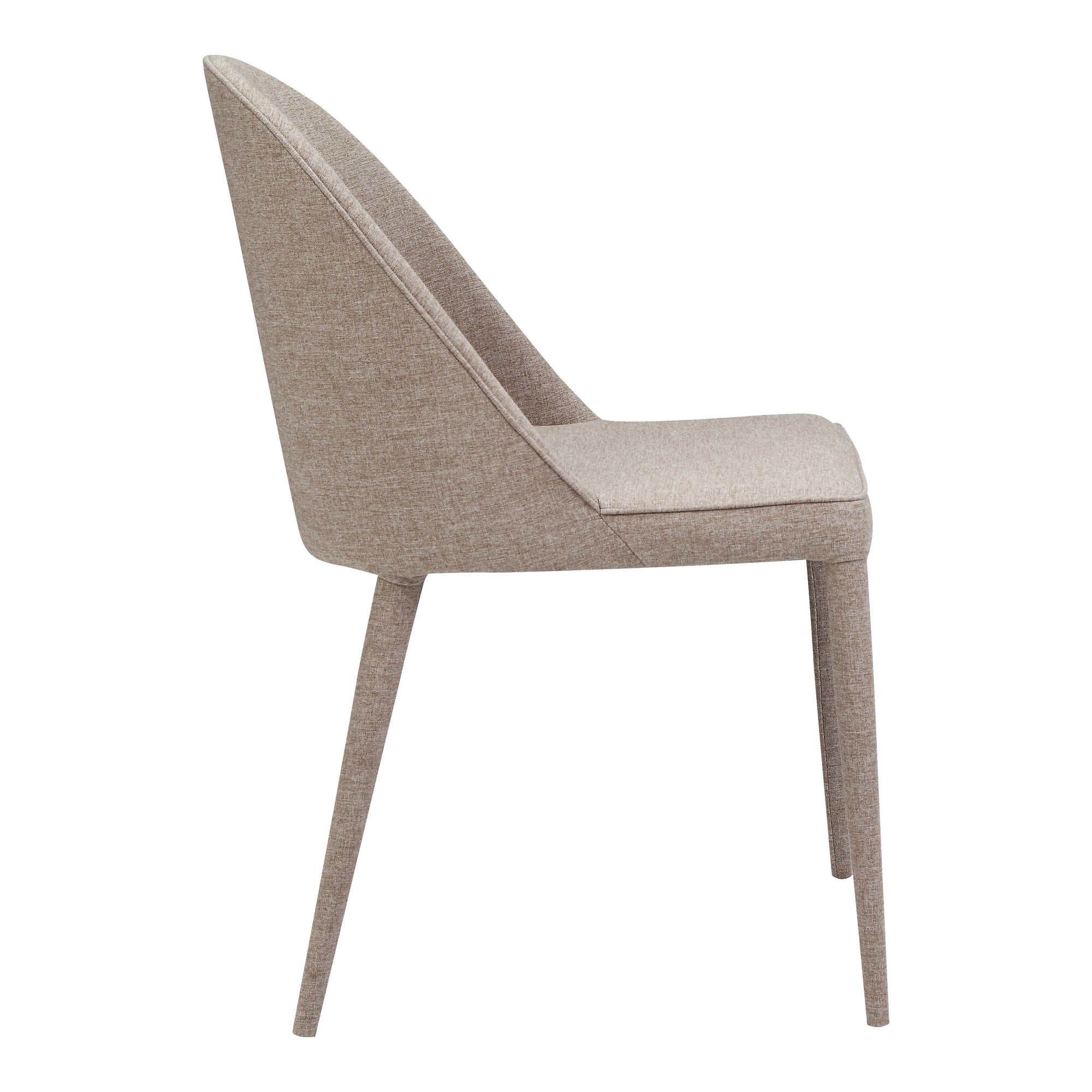 Burton Dining Chair Light Grey - Set Of Two by Moe's Home