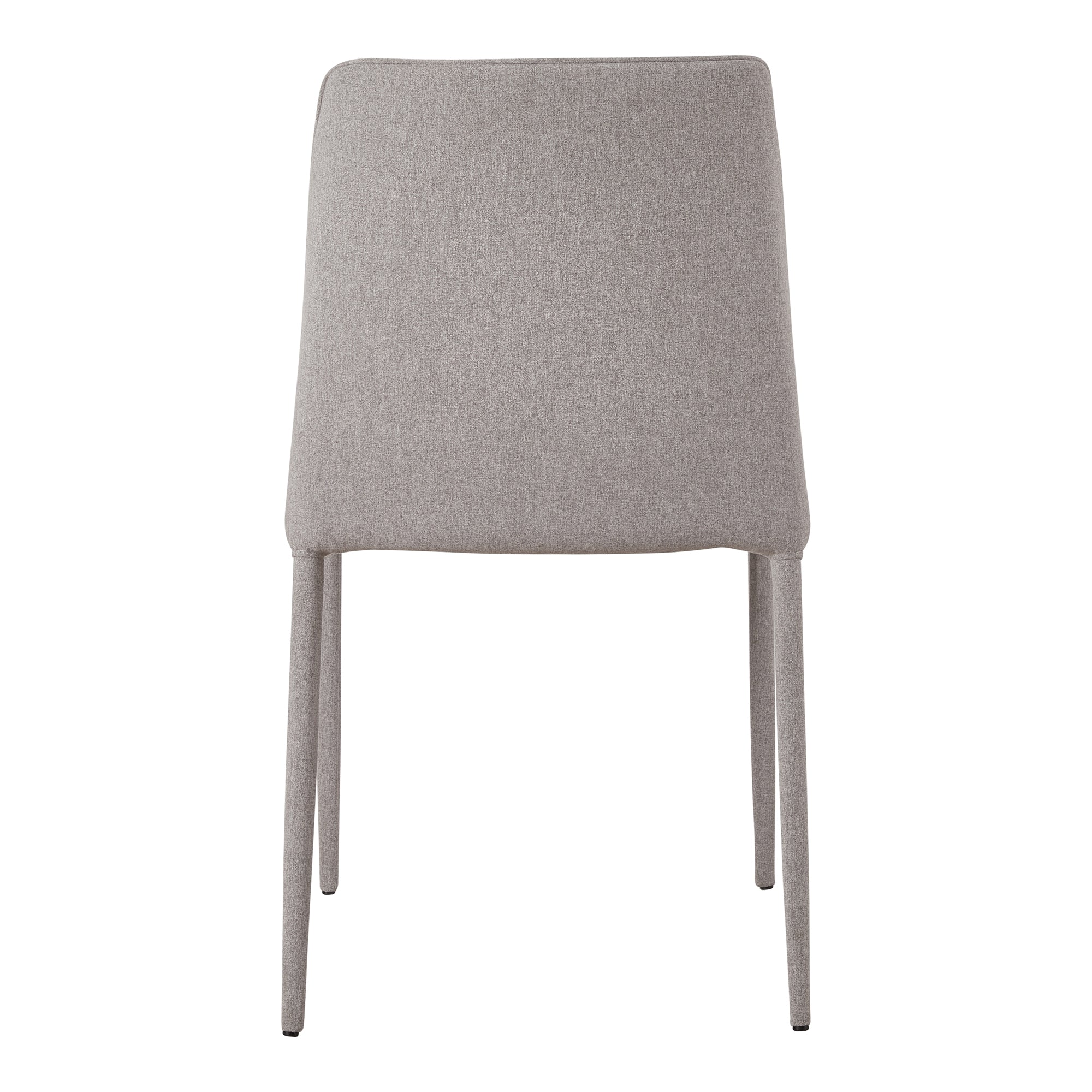 Nora Fabric Dining Chair Light Grey - Set Of Two