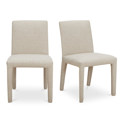 Monte Dining Chair Beige - Set Of Two | Beige