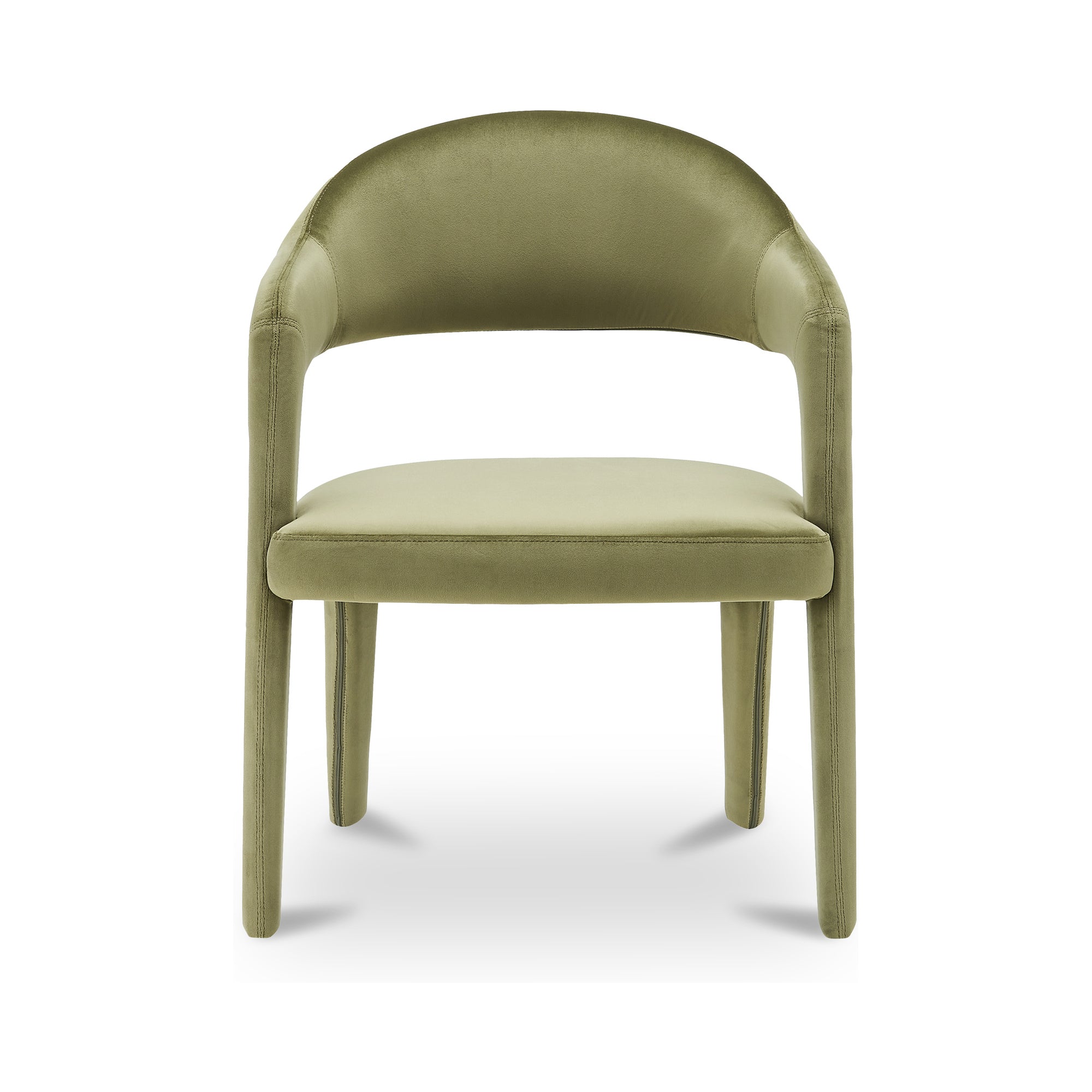 Martens Dining Chair Green Velvet by Moe's Home