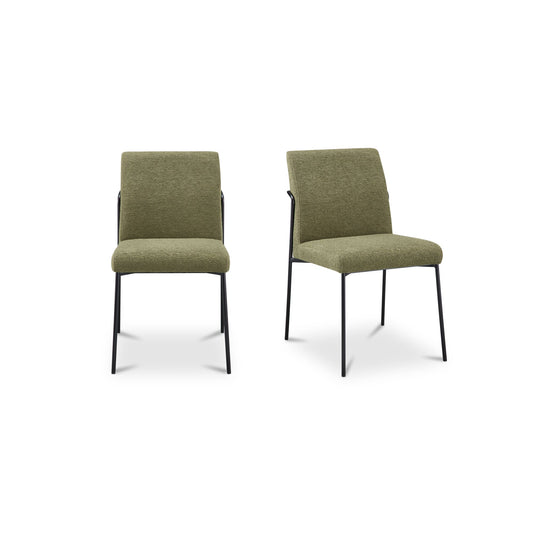 Danny Dining Chair Green-Set Of Two by Moe's Home