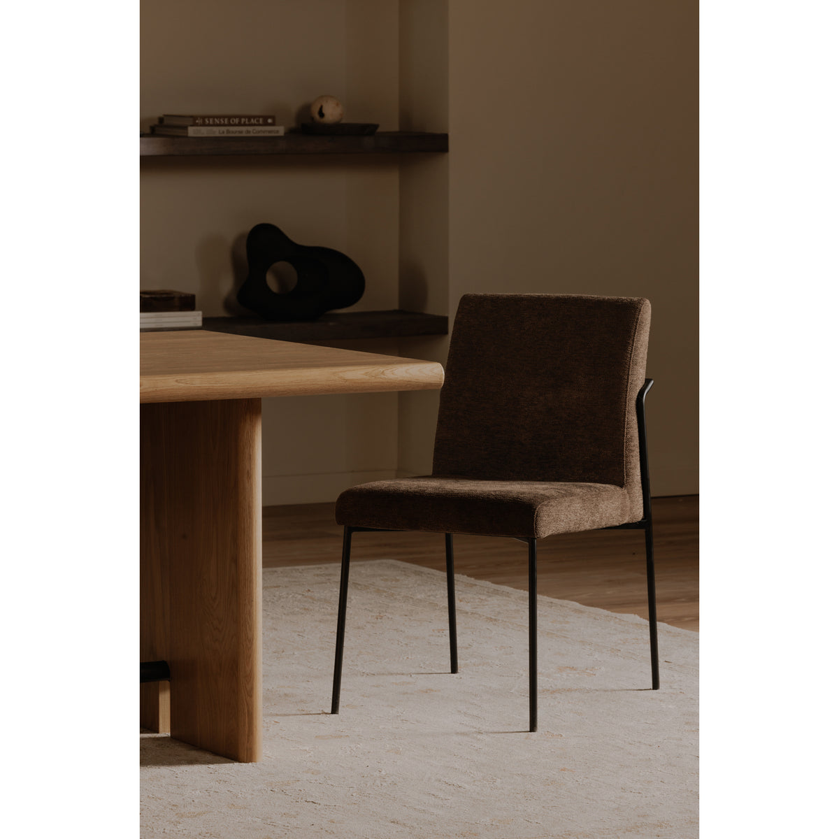 Danny Dining Chair Dark Brown Set of Two by Moe's Home
