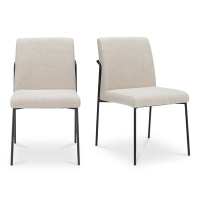 Danny Dining Chair Ivory Set of Two by Moe's Home