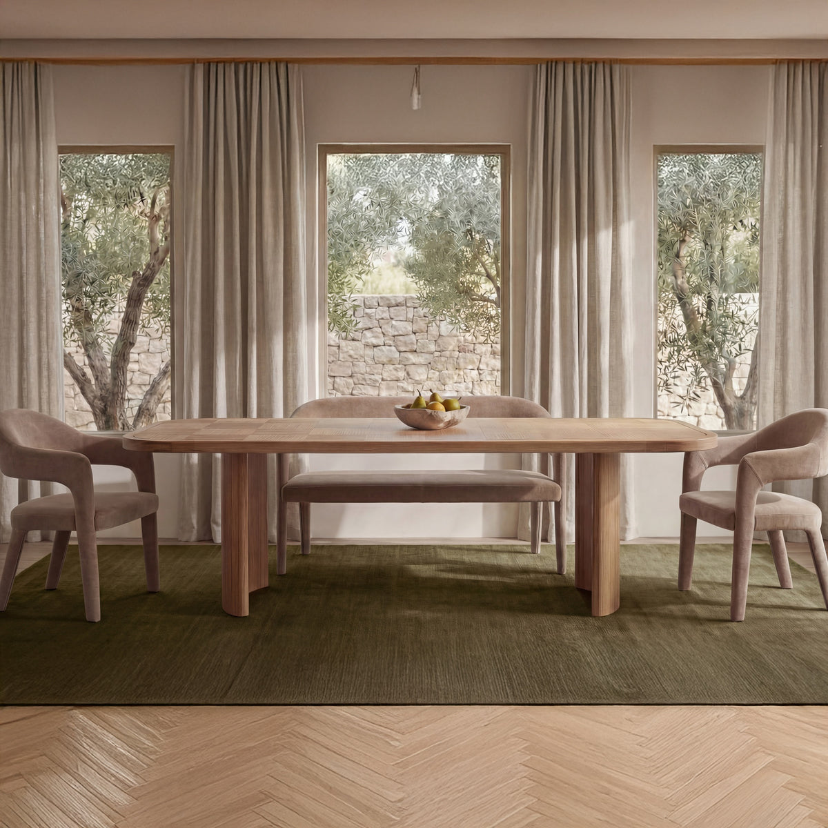 Martens Dining Bench by Moe's Home