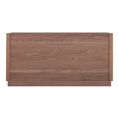 Round Off Dresser Walnut Brown by Moe's Home