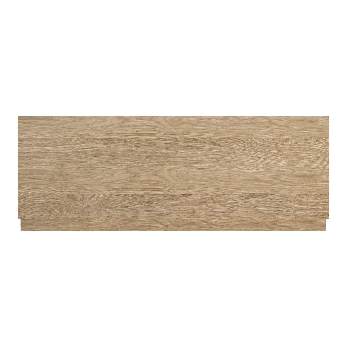 Round Off Queen Bed Light Oak Brown by Moe's Home