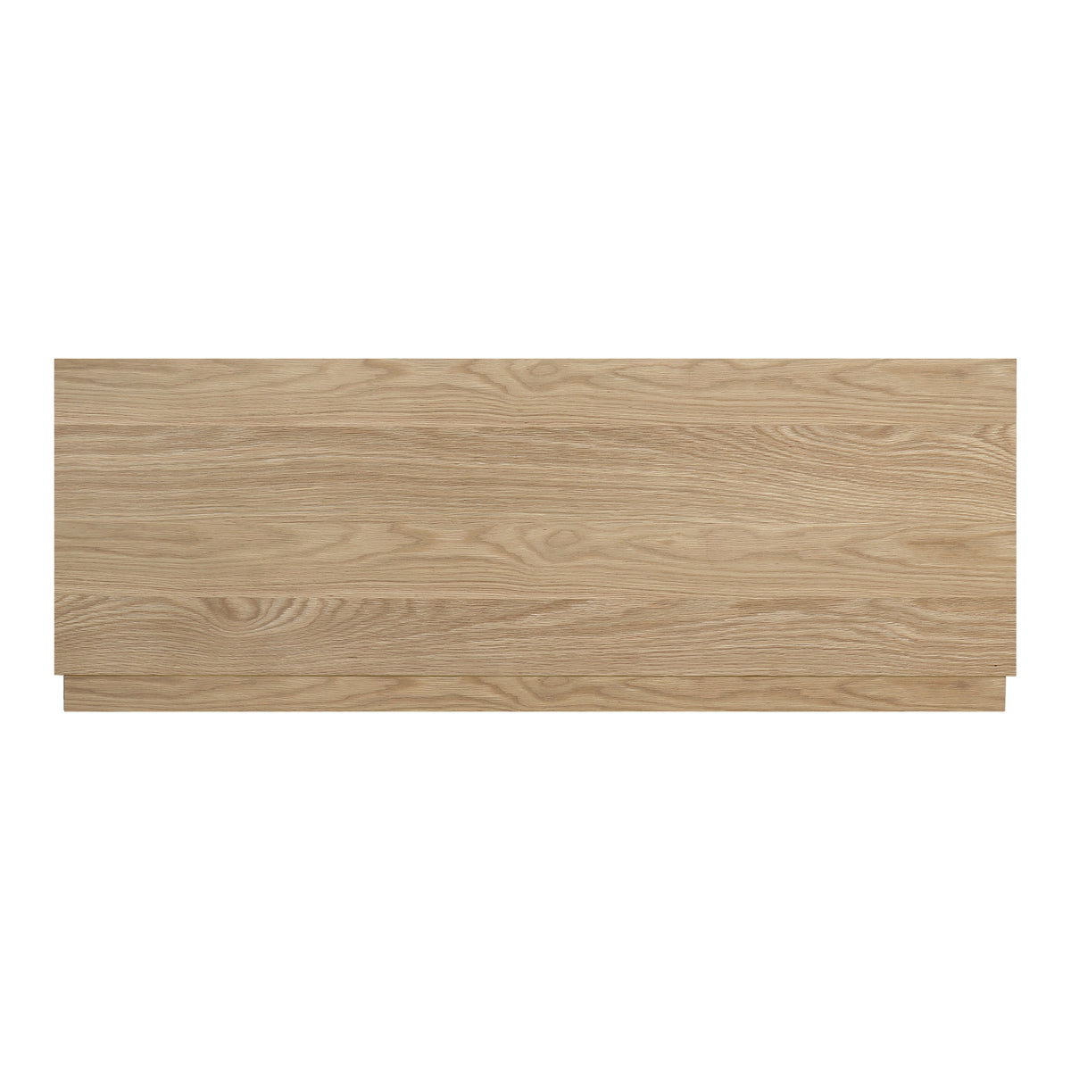 Round Off King Bed Light Oak Brown by Moe's Home