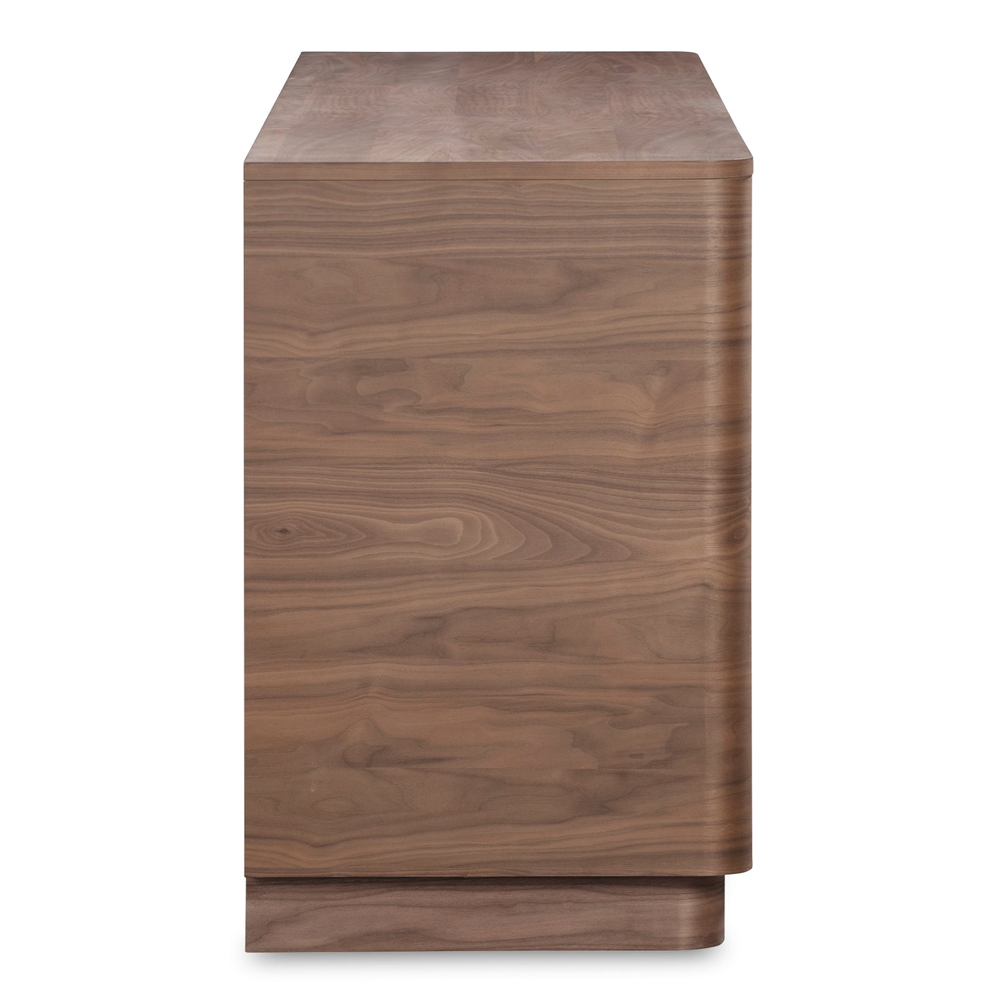 Round Off Sideboard Walnut Brown by Moe's Home