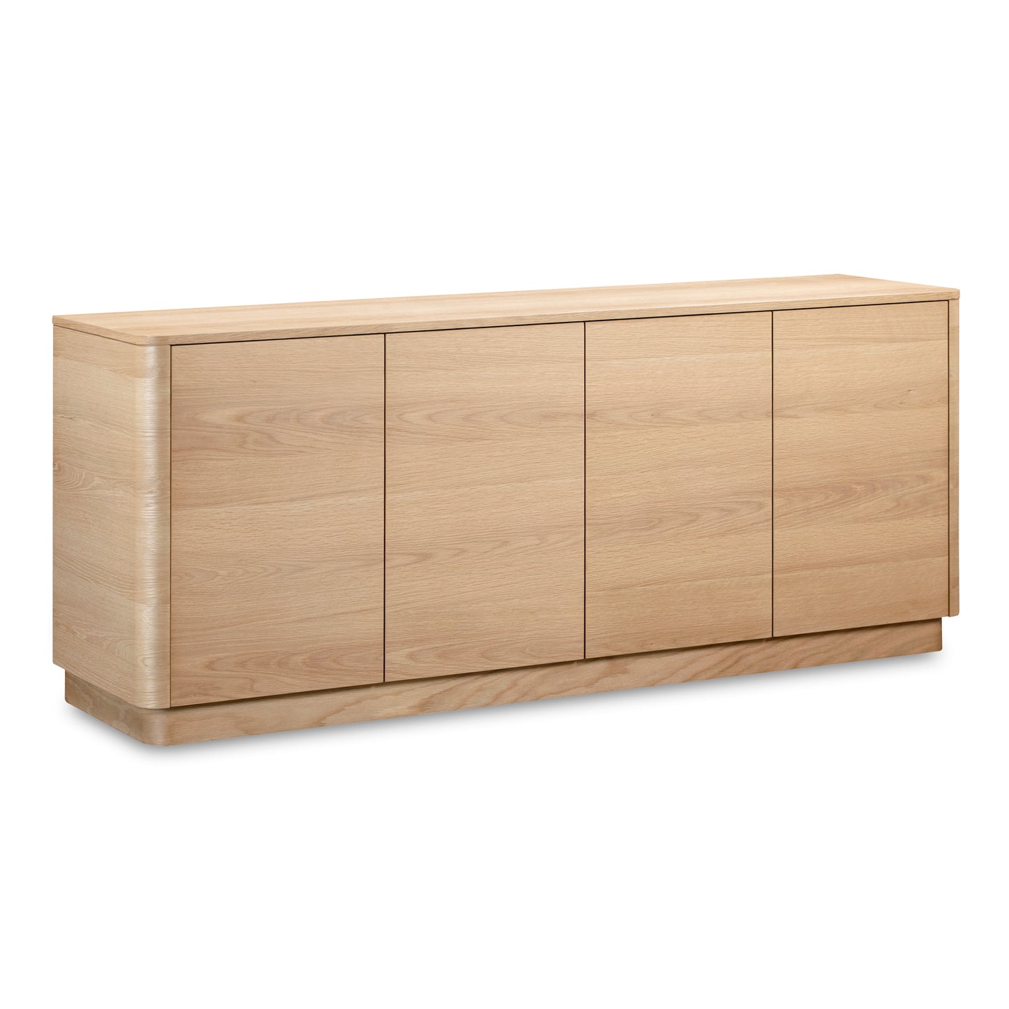 Round Off Sideboard Natural Oak by Moe's Home