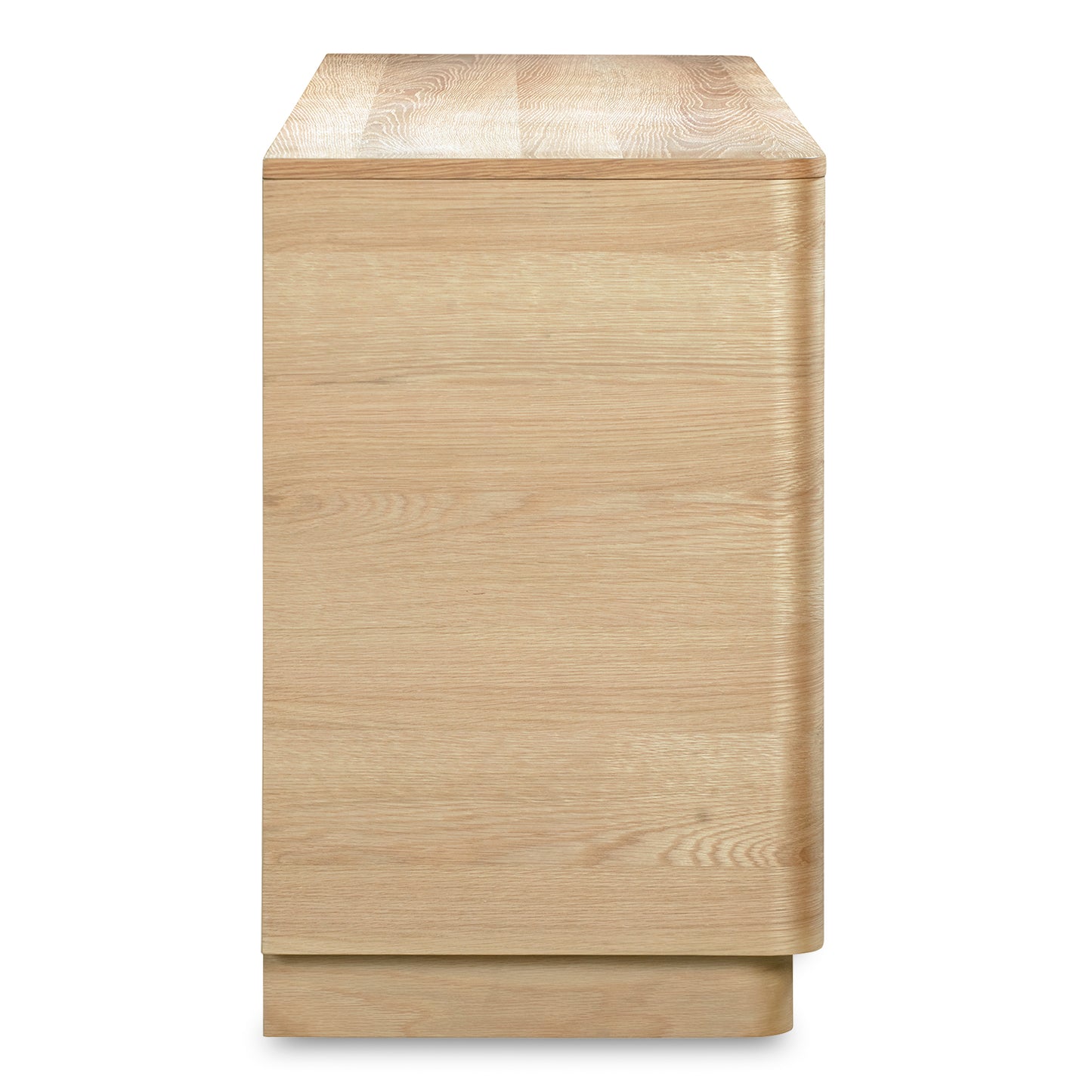 Round Off Sideboard Natural Oak by Moe's Home