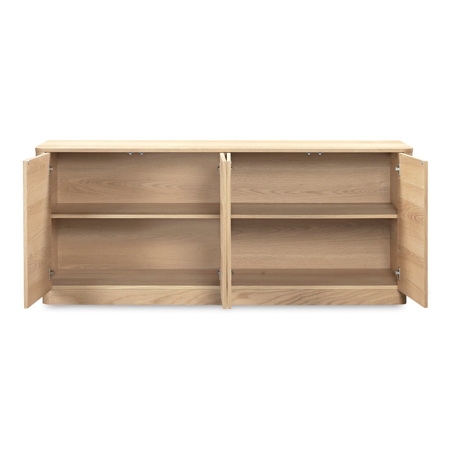 Round Off Sideboard Natural Oak by Moe's Home
