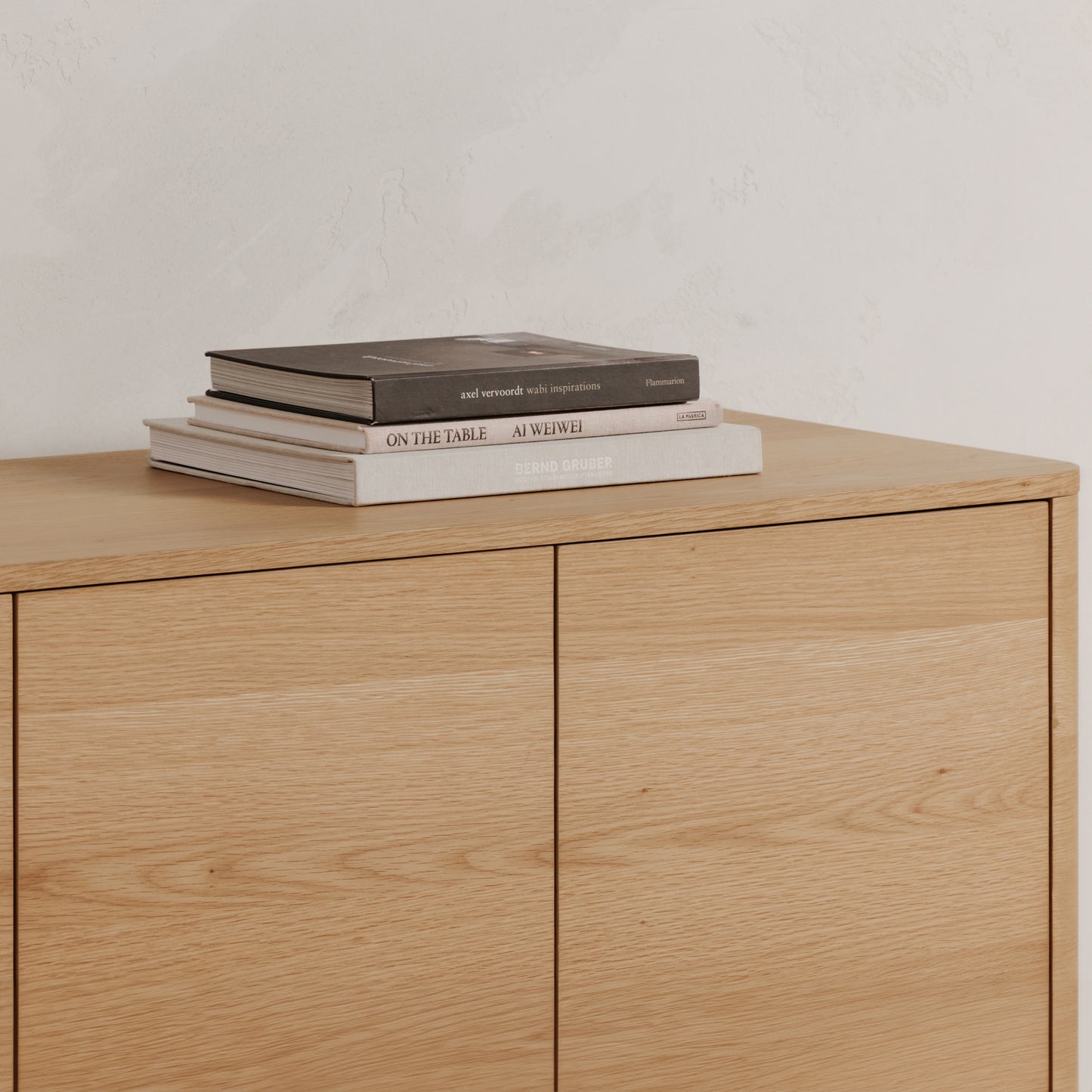 Round Off Sideboard Natural Oak by Moe's Home