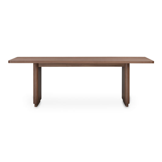Round Off Small Dining Table Walnut Brown | Brown