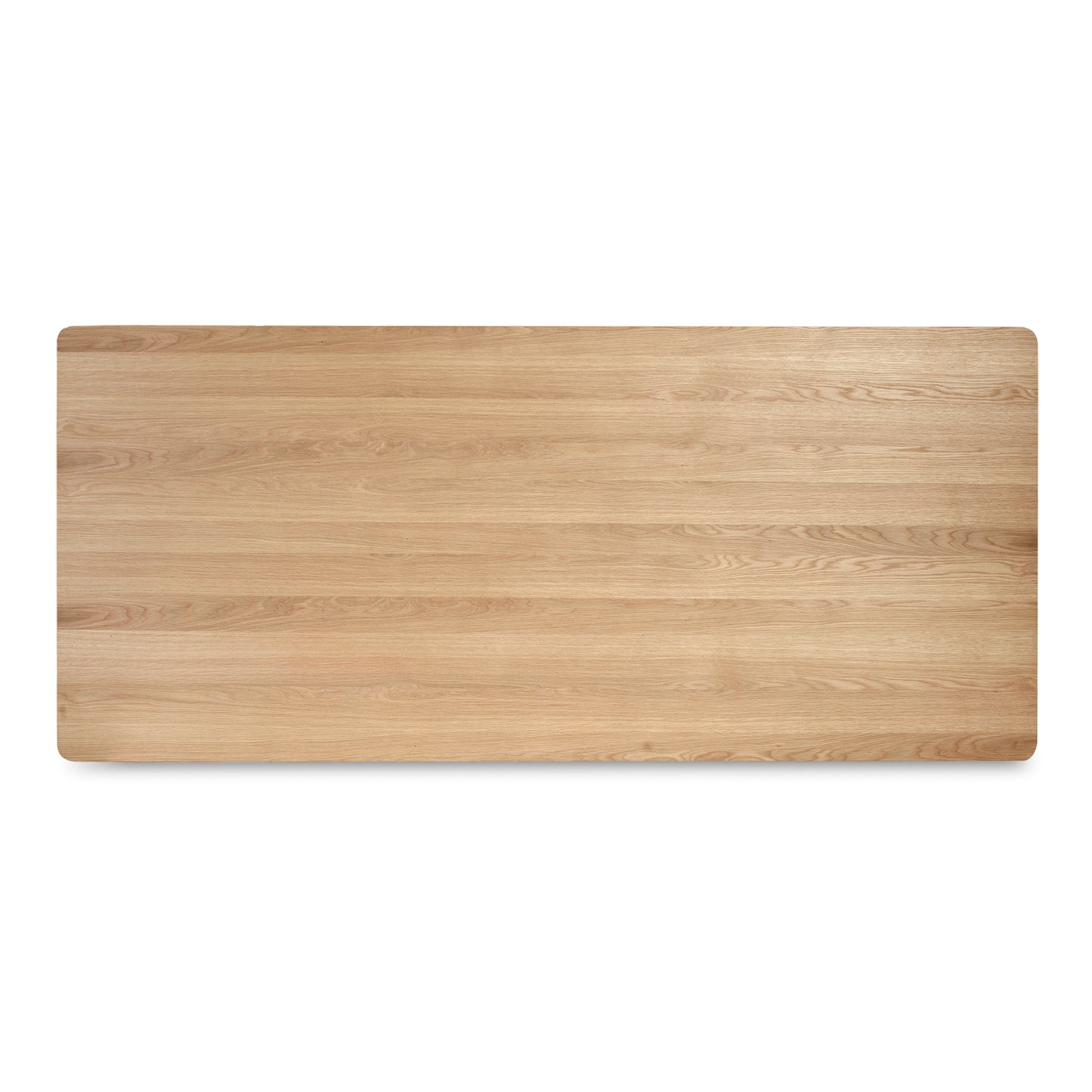 Round Off Small Dining Table Natural Oak by Moe's Home