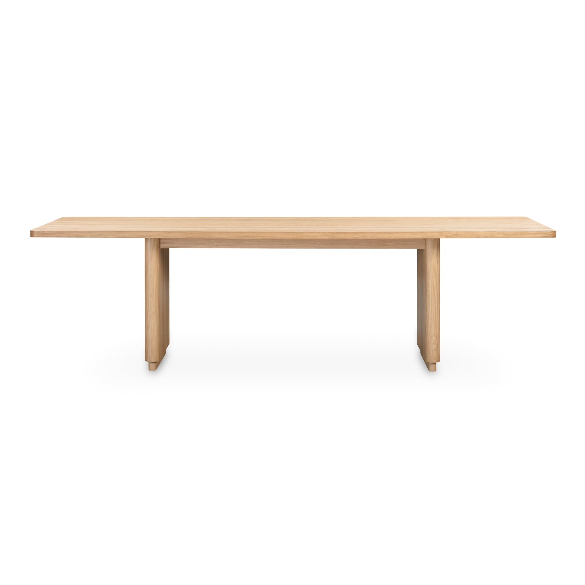 Round Off Large Dining Table Natural Oak | Natural