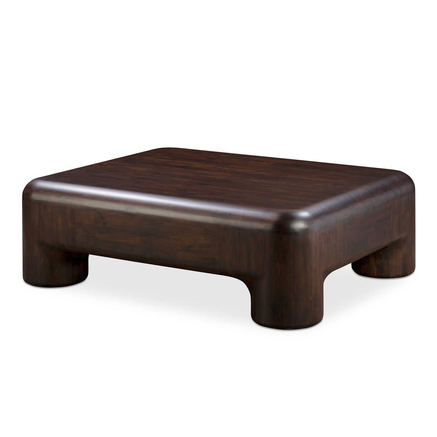 Rowan Coffee Table Dark Brown by Moe's Home