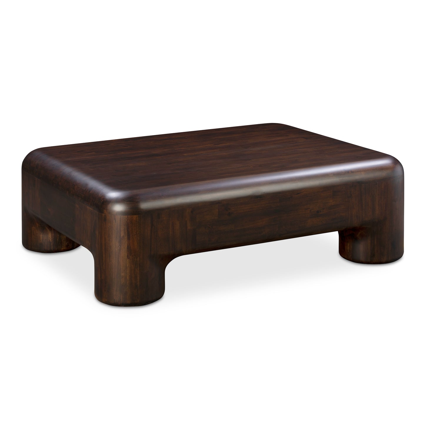 Rowan Coffee Table Dark Brown by Moe's Home